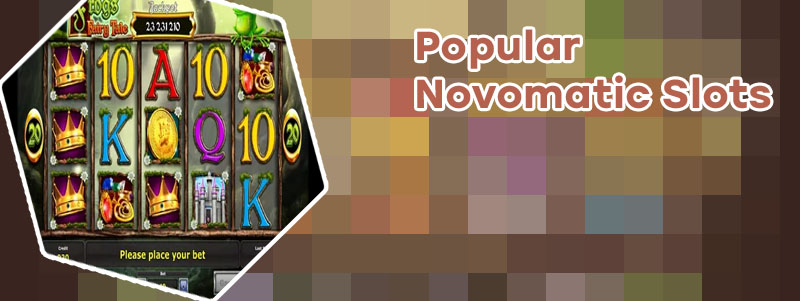Novomatic slots real money